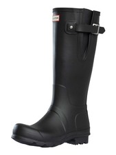 Hunter Pour des hommes Bottes hautes réglables en caoutchouc Downpour, Noir
