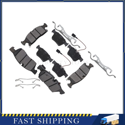 Front rear brake pads - &, fits