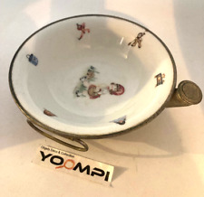 Objet ancien ancienne assiette chauffe old food warmer plate Speisenwärmerplatte