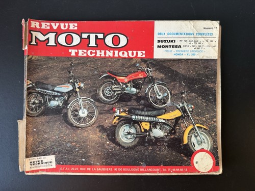 Revue moto technique - technique, suzuki