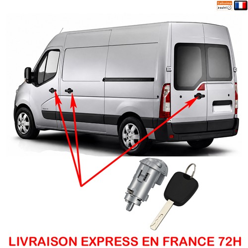 Serrure barillet arrière - , opel