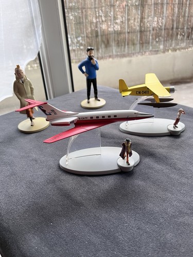 Lot figurines hergé - hergé, tintin