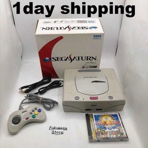 Sega saturn console system - sega,