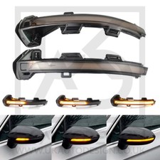 VW Golf Mk8/ID.3 Smoked Dynamic Sweeping Wing Mirror Turn Signal Indicators