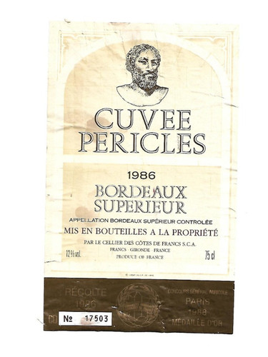 Etiquette vin cuvée - vin,