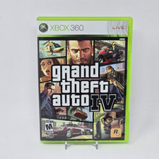 Grand Theft Auto IV GTA 4 (Xbox 360) CIB COMPLETE with MAP & TESTED