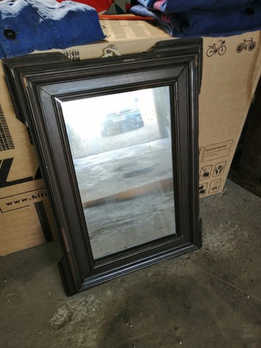 Ancien miroir mural - mural, en