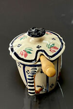 Quimper Henriot Antique Earthenware Mustard