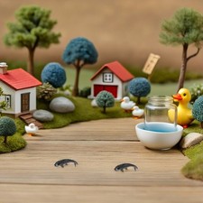 10 Pcs Petites Décorations