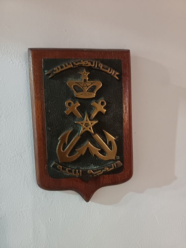 Marine plaque insigne - marine, avec