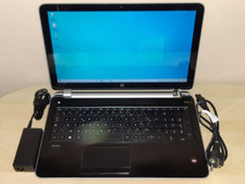 PC PORTABLE HP-15n06sf 15,6 Tactile AMD A10 @ 5Th. WINDOWS10 OFFICE  BATTERIE OK