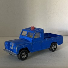 Corgi Toys Whizzwheels Land Rover 109" WB - Blue Pickup - Diecast.