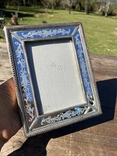 Antique Mirror & Silver Photo Frame Frame