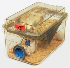 Allentown MOUSE / RAT Cage w Wire Bar  Lid 75 JAG HI TEMP Mouse Cage Complete.