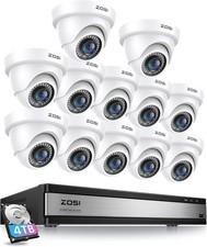 ZOSI 1080P H.265+ Kit Caméra