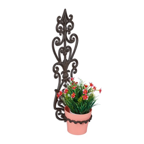 Support pot fleurs mural - support,