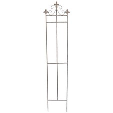 Treillage jardin fer Fleur de