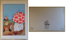 Postcard Tintin L'Ile Mystérieuse Hergé Moulinsart