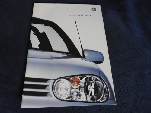 Catalogue volkswagen golf - catalogue, vw