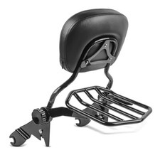 Sissy Bar + porte bagages pour Harley Davidson Street Glide 09-22 noir