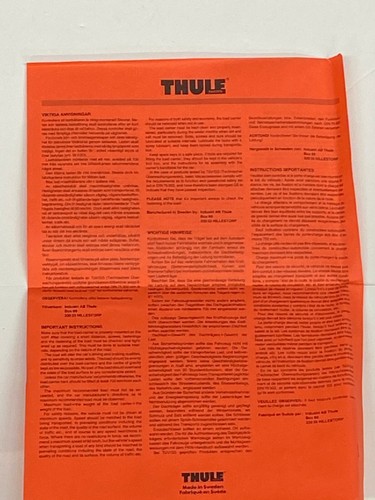 Thule fit kit 045 - thule,