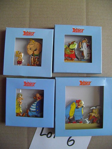 Figurines astérix métal - astérix,