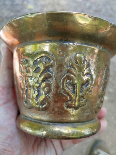 Mortier pilon bronze - pilon,
