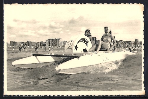 Cpa panne excursion - la, en