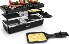Tefal Appareil à Raclette Grill 2 Personnes Compact Plug & Share YY5249FB