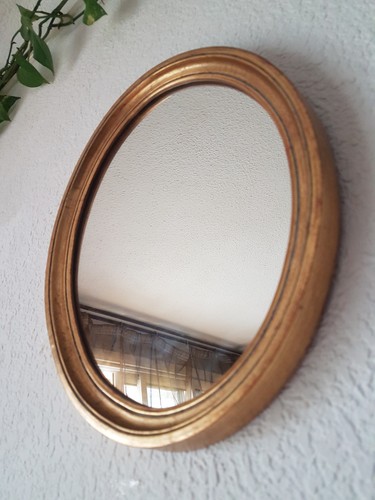 Superbe ancien miroir - , ovale