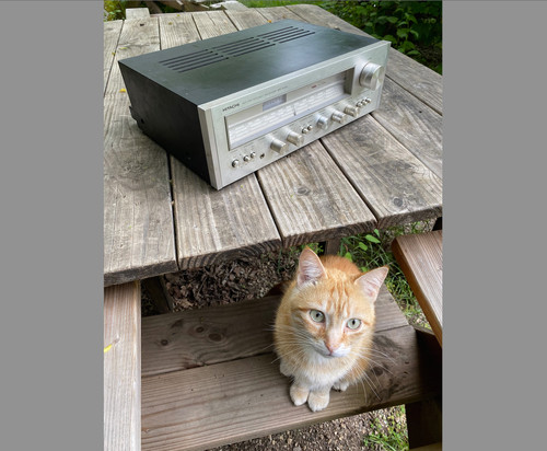 Ampli tuner vintage hitachi - ampli,