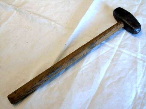 Ancien marteau massette ovale - marteau,