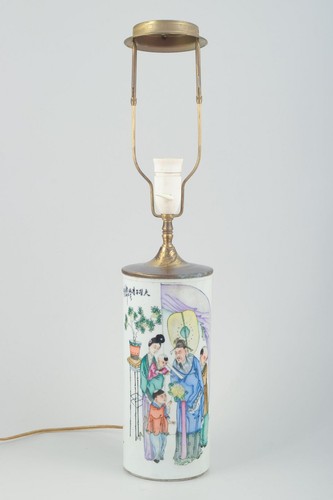 Lampe table porcelaine - lampe, en