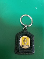 ANTIQUE METAL LEATHER KEYCHAIN - KEYCHAIN - RENAULT