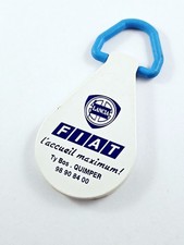 KEYRING - FIAT LANCIA 1990s Quimper GARAGE - Vintage PANDA Theme UNO Delta