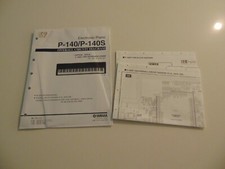Yamaha Electric Piano P-140 P-140S Keyboard Overall Circuit Diagram Schematics