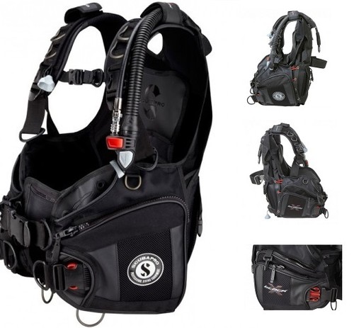 Scubapro black gilet - scubapro, de