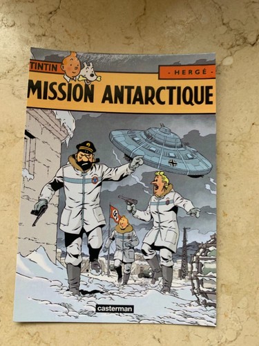 Carte postale 15x10 tintin - carte,