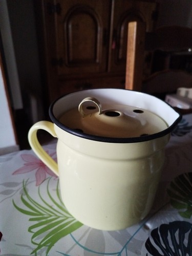 Pot lait vintage - pot,