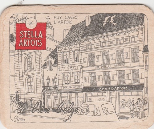 Sous bock stella artois - *,