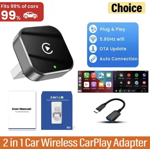 Adaptateur carplay sans fil - adaptateur,