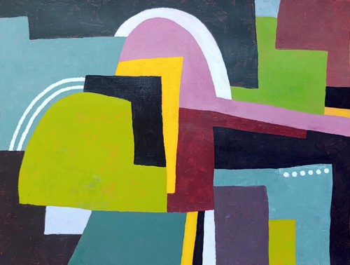Peinture abstraite entropie - abstraite,