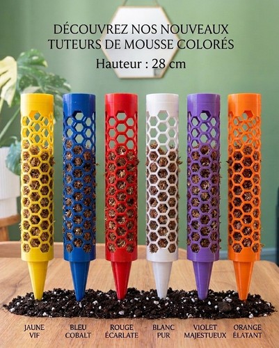 Tuteurs mousse pour - 2,