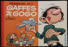 FRANQUIN JIDÉHEM Rare album GASTON à l'italienne GAFFES Ã GOGO EO Dupuis 1964