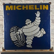 Plaque émaillée MICHELIN