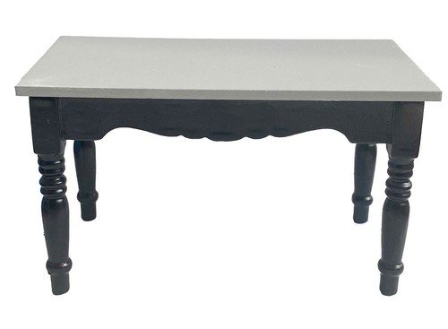 Poupées maison noir gris - poupées,