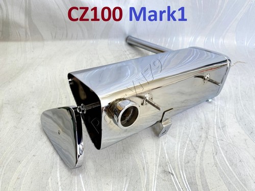 Honda cz100 exhaust muffler - honda,