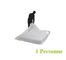 HOUSSE PROTECTION MATELAS 1 PERSONNE PLASTIQUE DEMENAGEMENT NEUF