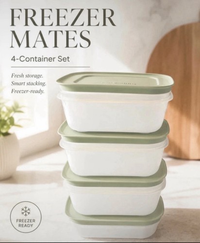 Tupperware freezer mates lot - freezer,