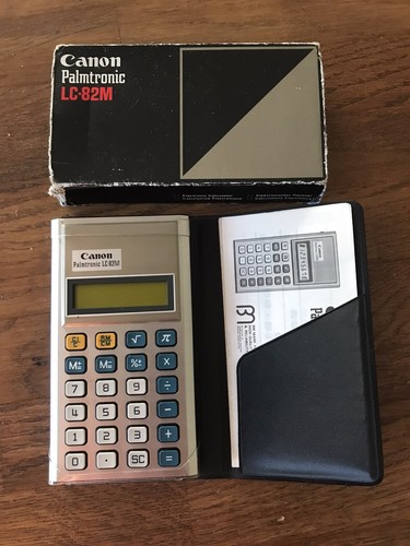 Calculatrice canon palmtronic - calculatrice,